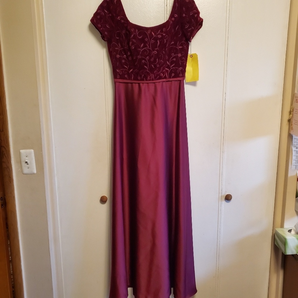 Never worn discontinued s/s size 12 sample gown